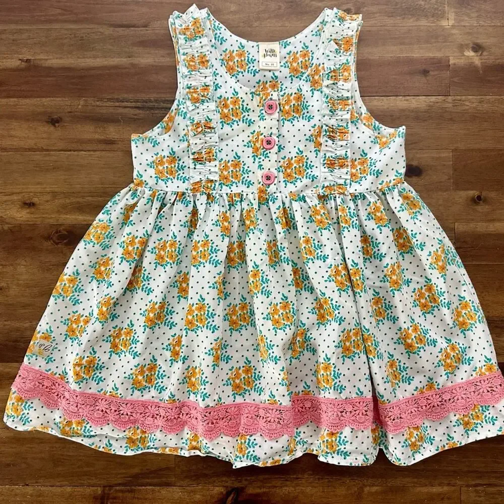 Wildflowers Daydream Believer Lucy Fairgrounds Top 10 White Floral Pink Lace